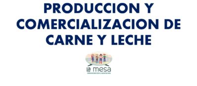 PRODUCCION Y COMERCIALIZCION DE CARNE Y LECHE - yineth quintero